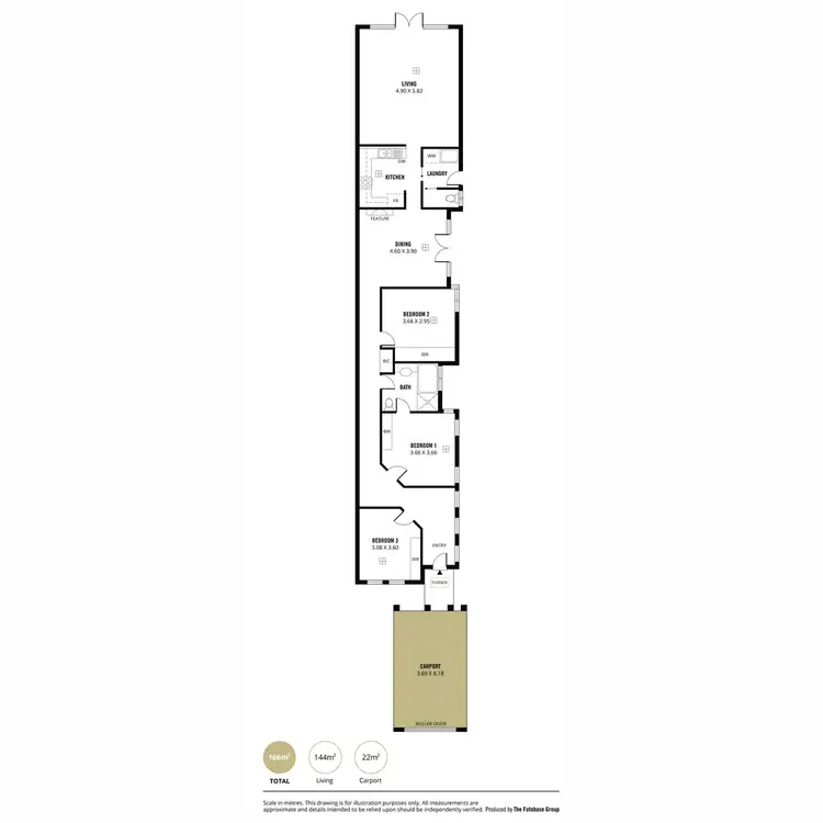 Floorplan of Homely house listing, 1 Lurline Street, Mile End SA 5031