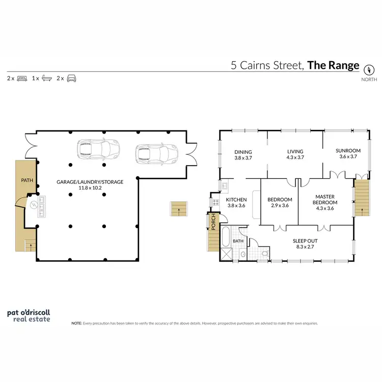 Floorplan of Homely house listing, 5 Cairns Street, The Range QLD 4700