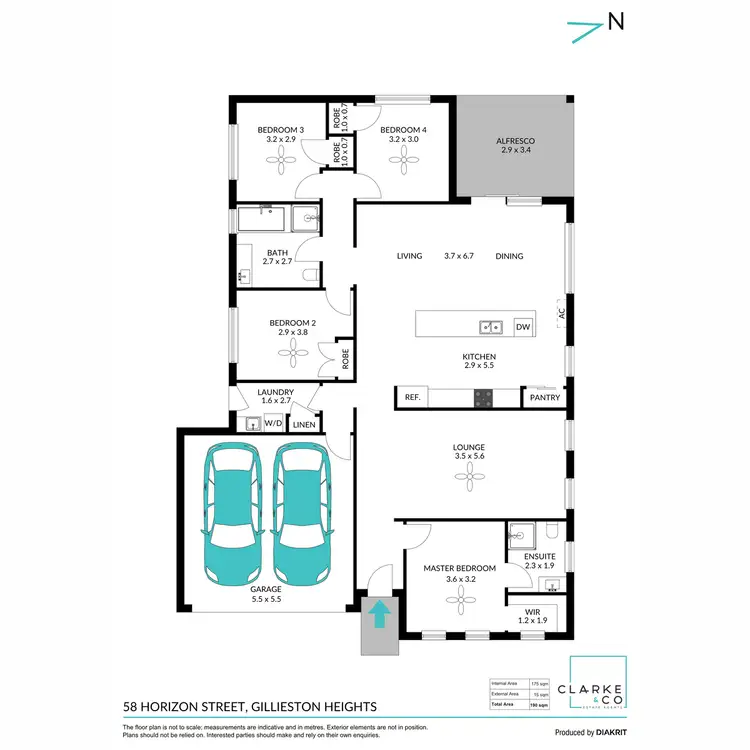 Floorplan of Homely house listing, 58 Horizon Street, Gillieston Heights NSW 2321