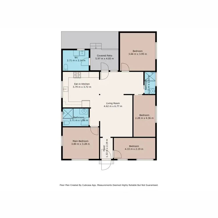 Floorplan of Homely house listing, 144 Little Bloomfield Street, Gunnedah NSW 2380