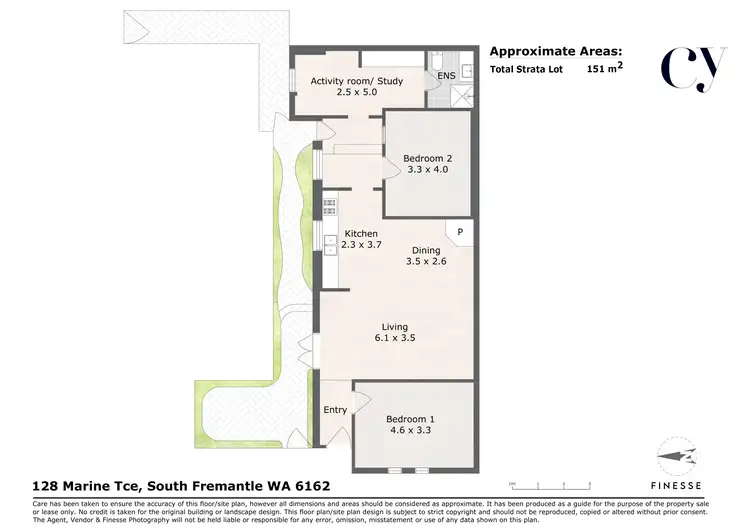 Floorplan of Homely house listing, 128 Marine Terrace, South Fremantle WA 6162