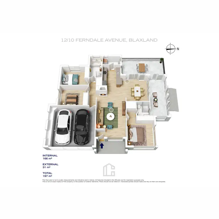 Floorplan of Homely house listing, 12/10 Ferndale Avenue, Blaxland NSW 2774