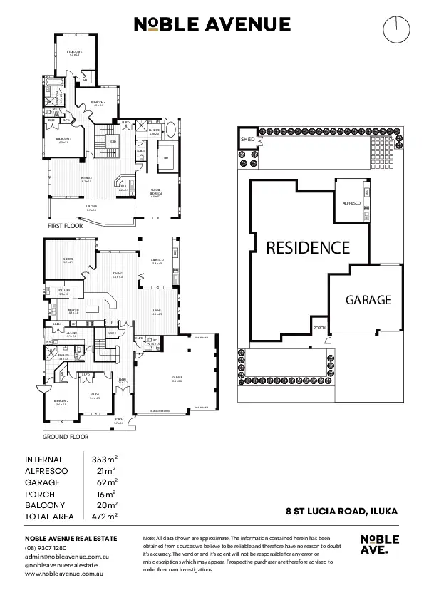 Floorplan of Homely house listing, 8 St Lucia Road, Iluka WA 6028