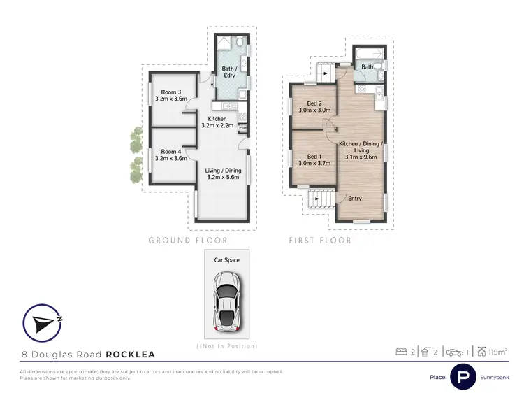Floorplan of Homely house listing, 8 Douglas Road, Rocklea QLD 4106