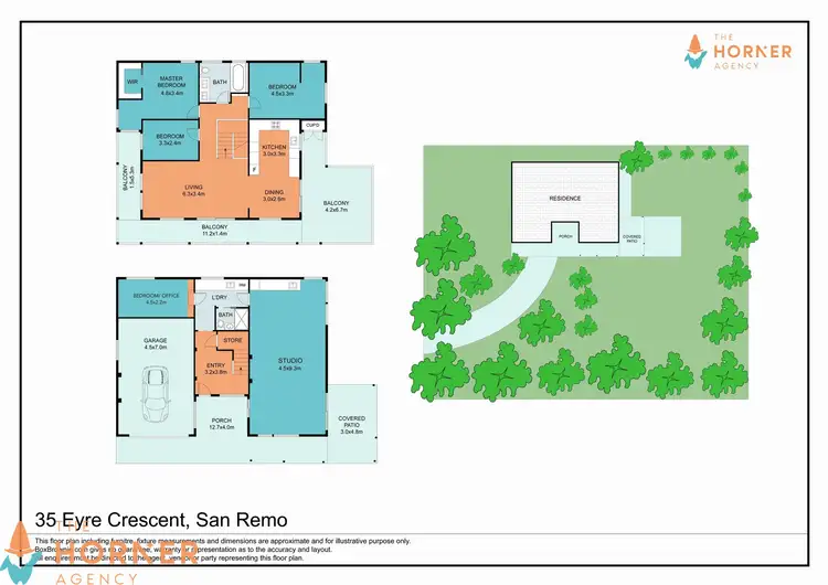 Floorplan of Homely house listing, 35 Eyre Crescent, San Remo NSW 2262