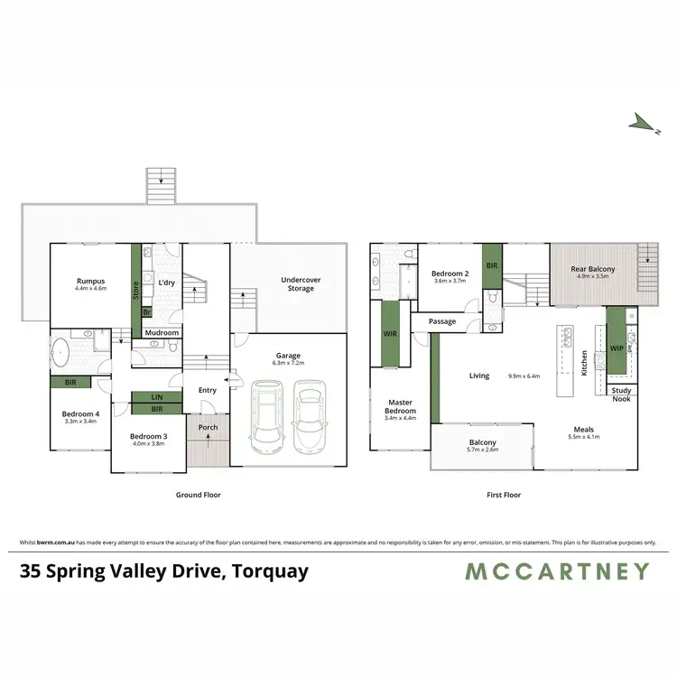 Floorplan of Homely house listing, 35 Spring Valley Drive, Torquay VIC 3228