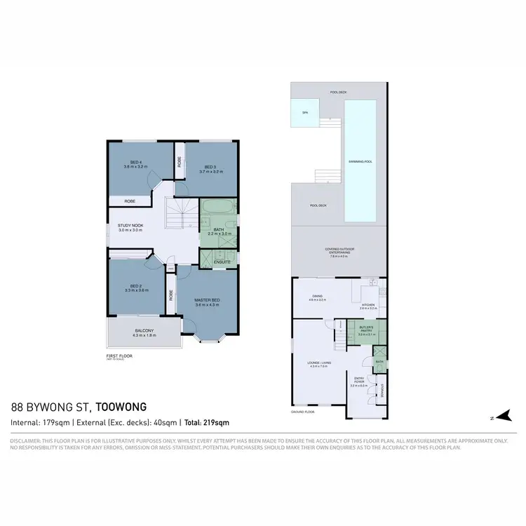 Floorplan of Homely house listing, 88 Bywong Street, Toowong QLD 4066