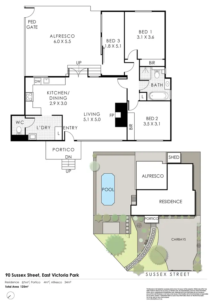 Floorplan of Homely house listing, 90 Sussex Street, East Victoria Park WA 6101