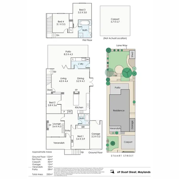 Floorplan of Homely house listing, 69 Stuart Street, Maylands WA 6051