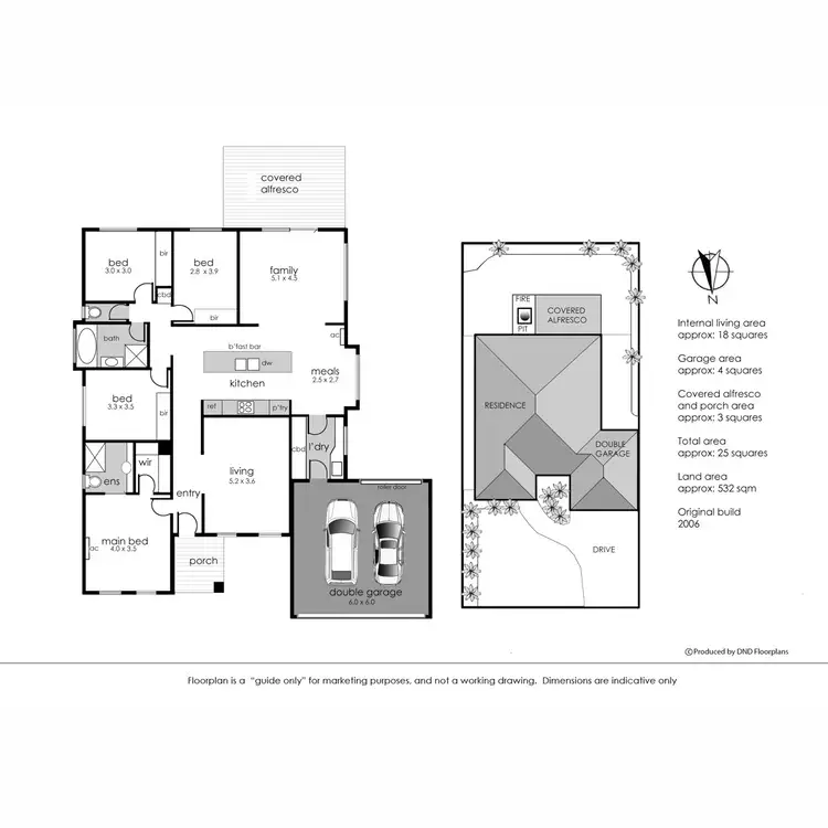 Floorplan of Homely house listing, 8 Banksia Crescent, Tyabb VIC 3913