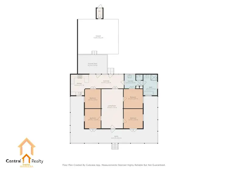 Floorplan of Homely house listing, 84 Walsh Street, Mareeba QLD 4880