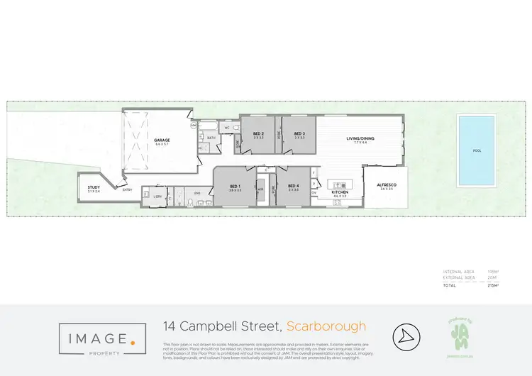 Floorplan of Homely house listing, Lot 14/6 Campbell Street, Scarborough QLD 4020