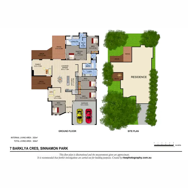 Floorplan of Homely house listing, 7 Barklya Crescent, Sinnamon Park QLD 4073