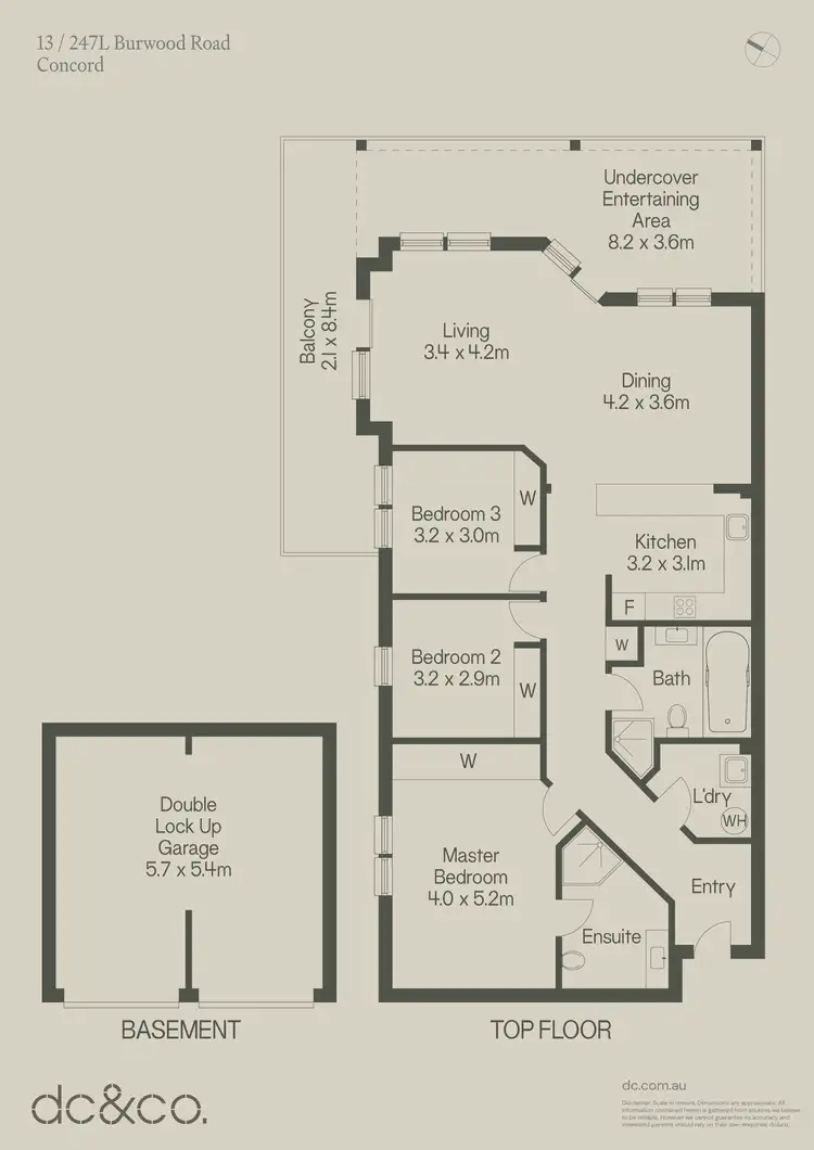 Floorplan of Homely apartment listing, 13/247L Burwood Road, Concord NSW 2137