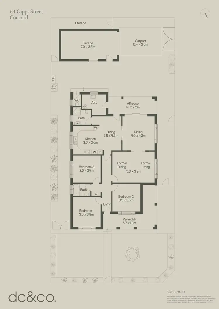 Floorplan of Homely house listing, 64 Gipps Street, Concord NSW 2137