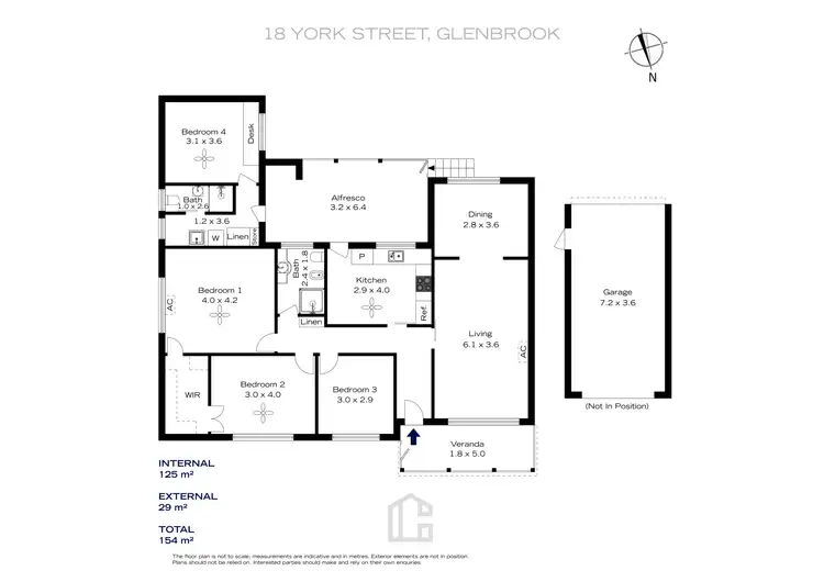 Floorplan of Homely house listing, 18 York Street, Glenbrook NSW 2773