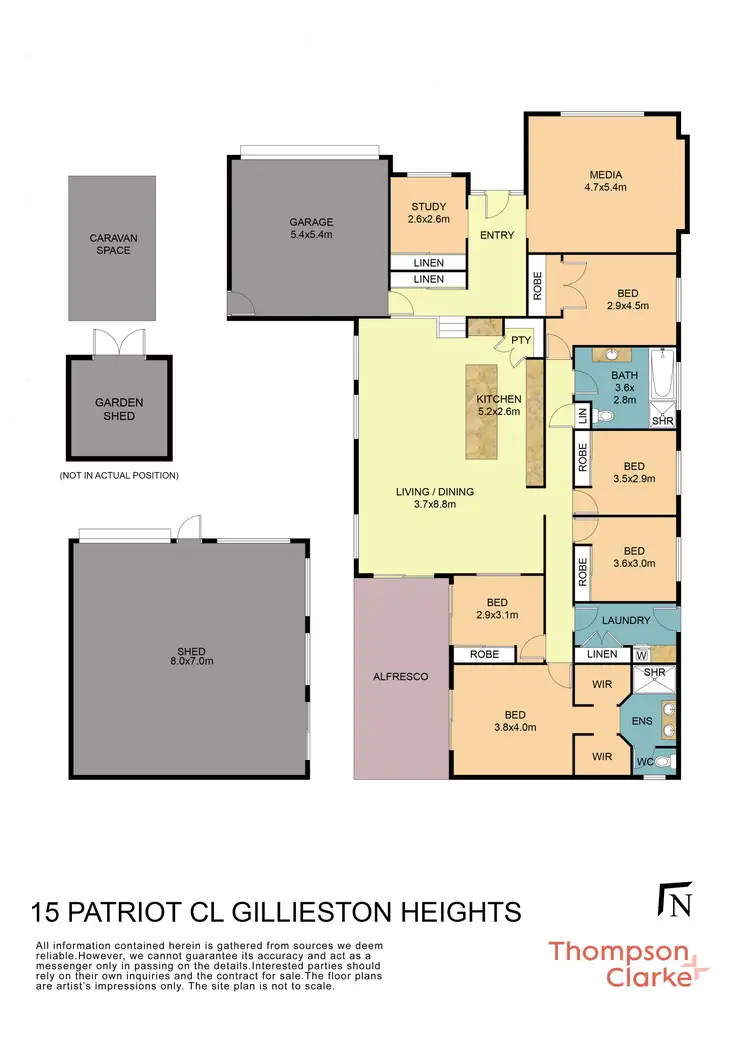 Floorplan of Homely house listing, 15 Patriot Close, Gillieston Heights NSW 2321