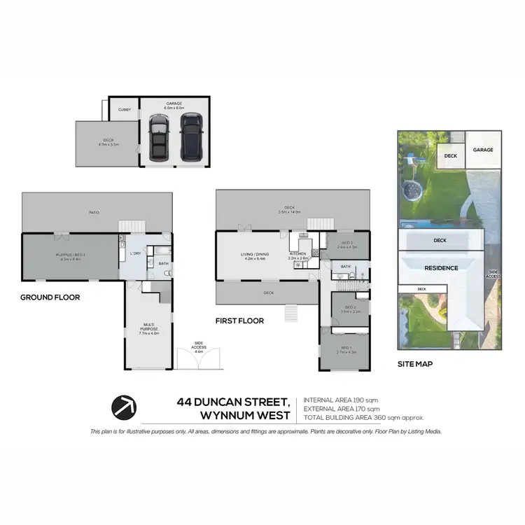 Floorplan of Homely house listing, 44 Duncan Street, Wynnum West QLD 4178