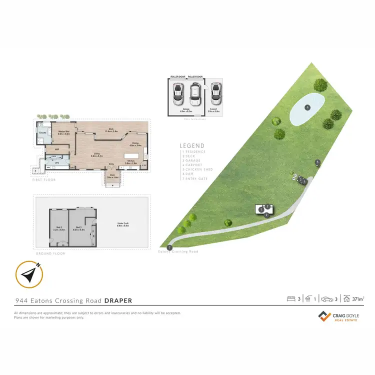 Floorplan of Homely house listing, 944 Eatons Crossing Road, Draper QLD 4520