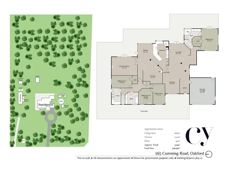 Floorplan of Homely house listing, 165 Cumming Road, Oakford WA 6121