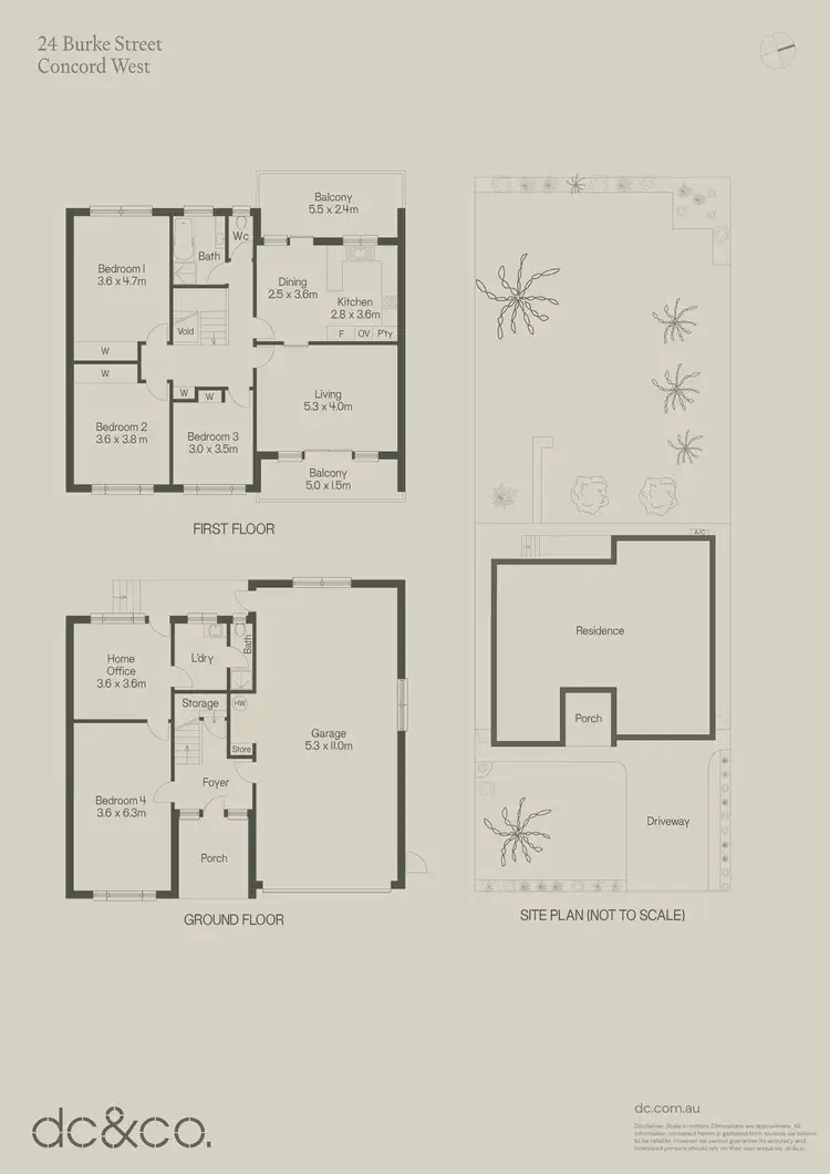 Floorplan of Homely house listing, 24 Burke Street, Concord West NSW 2138