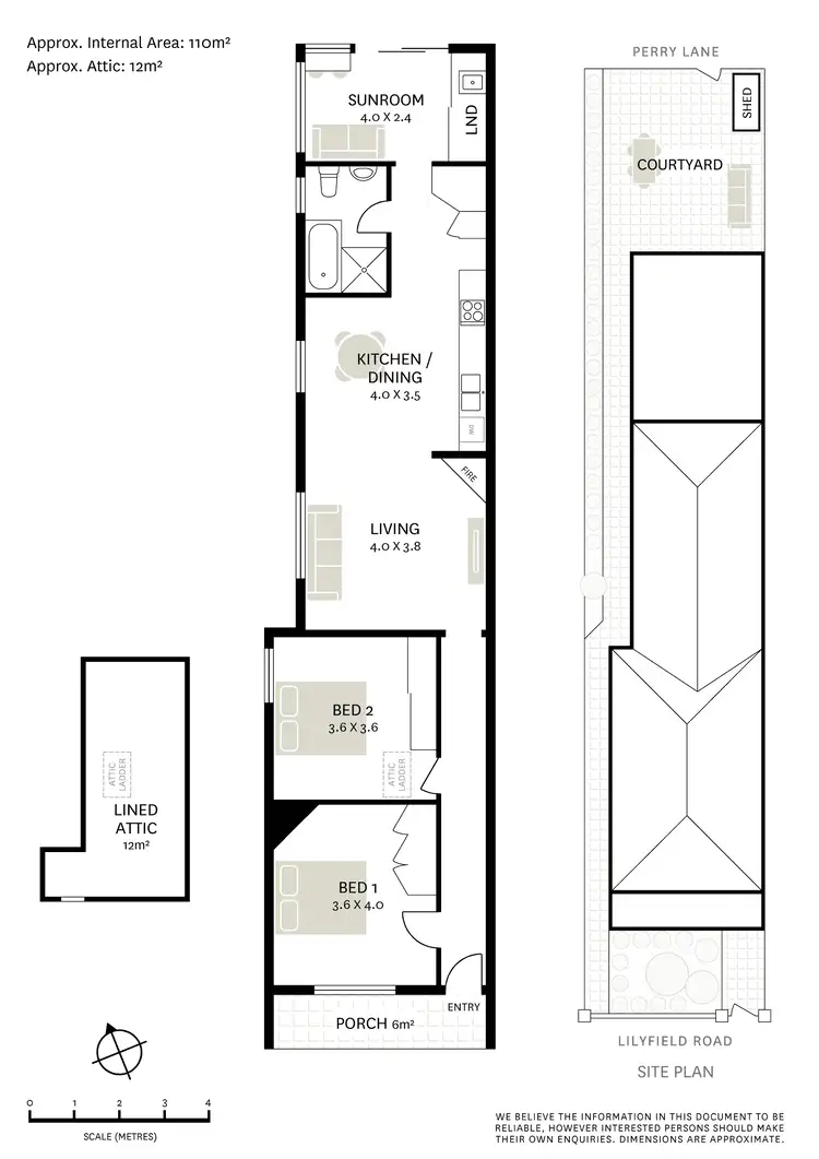 Floorplan of Homely house listing, 233 Lilyfield Road, Lilyfield NSW 2040