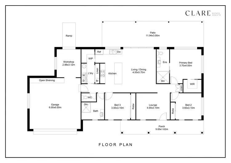 Floorplan of Homely house listing, 3 Tailor Street, Tin Can Bay QLD 4580