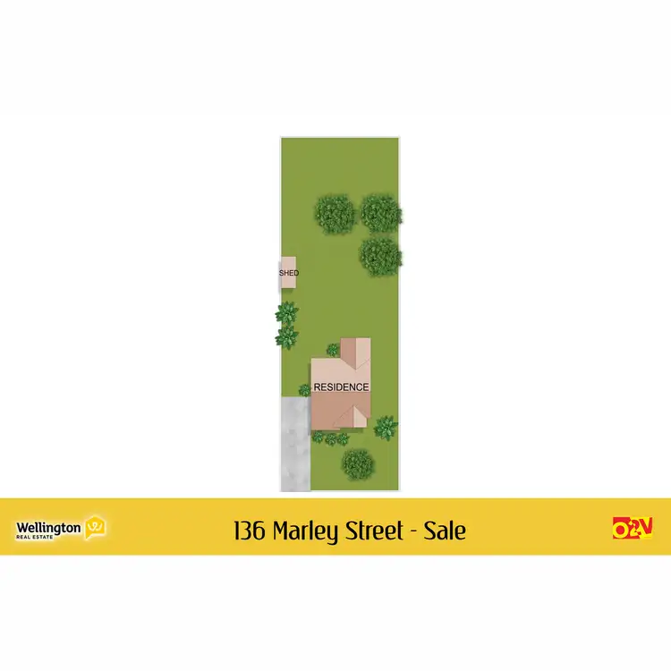 Floorplan of Homely house listing, 136 Marley Street, Sale VIC 3850