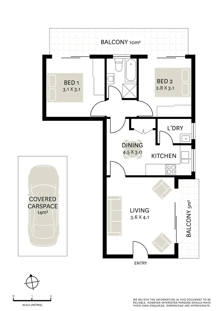Floorplan of Homely apartment listing, 4/7 Harold Street, Parramatta NSW 2150