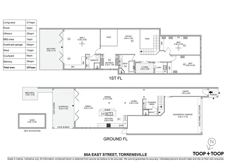 Floorplan of Homely house listing, 86A East Street, Torrensville SA 5031