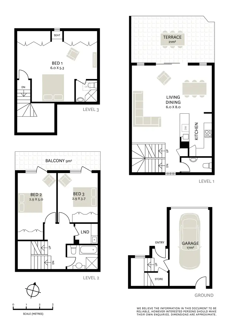 Floorplan of Homely townhouse listing, 5/29-31 Church Street, Camperdown NSW 2050