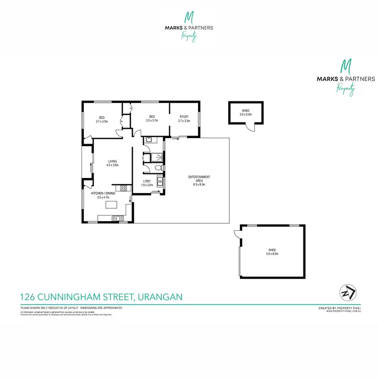 Floorplan of Homely house listing, 126 Cunningham Street, Urangan QLD 4655