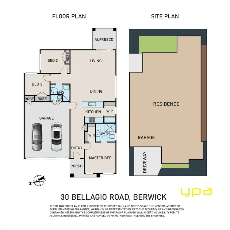 Floorplan of Homely house listing, 30 Bellagio Road, Berwick VIC 3806