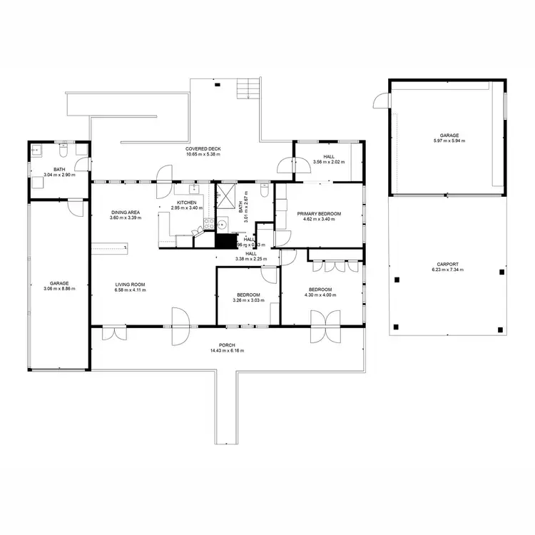 Floorplan of Homely house listing, 30-32 Hurley Street, Howard QLD 4659
