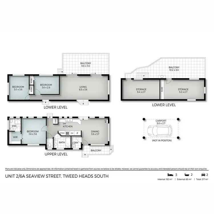 Floorplan of Homely house listing, 2/6a Seaview Street, Tweed Heads South NSW 2486