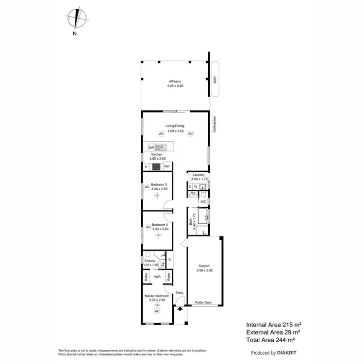 Floorplan of Homely house listing, 6a Wyreema Street, Largs North SA 5016