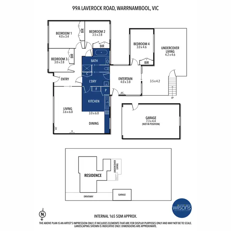 Floorplan of Homely house listing, 99A Laverock Road, Warrnambool VIC 3280