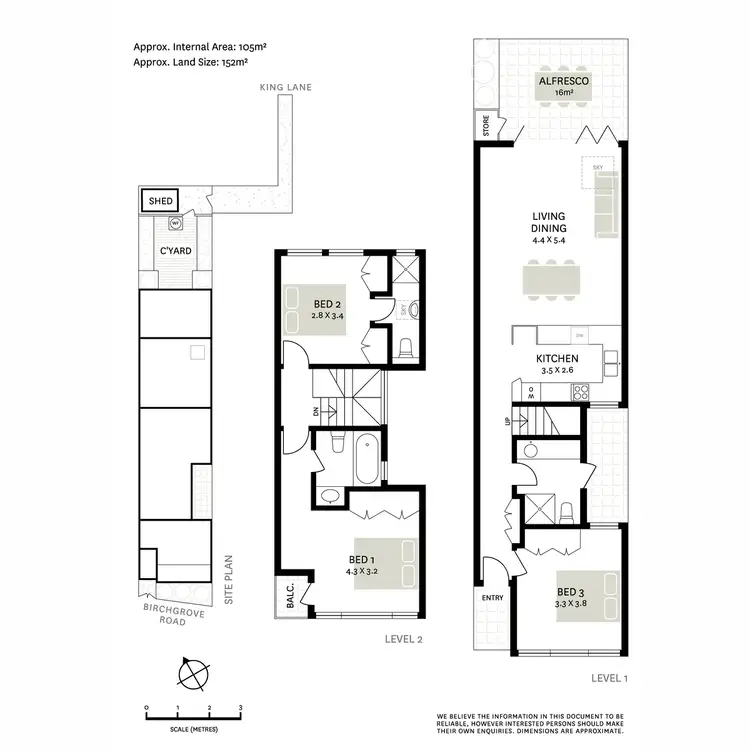 Floorplan of Homely terrace listing, 19b Birchgrove Road, Balmain NSW 2041