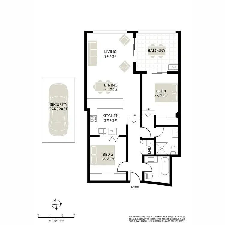 Floorplan of Homely apartment listing, 207/188 Chalmers Street, Surry Hills NSW 2010