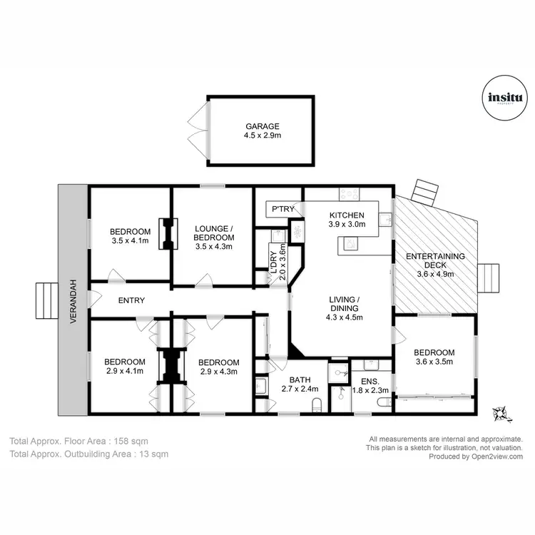 Floorplan of Homely house listing, 15 Petty Street, West Hobart TAS 7000