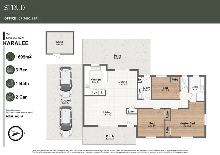 Floorplan of Homely house listing, 2 Marilyn Street, Karalee QLD 4306