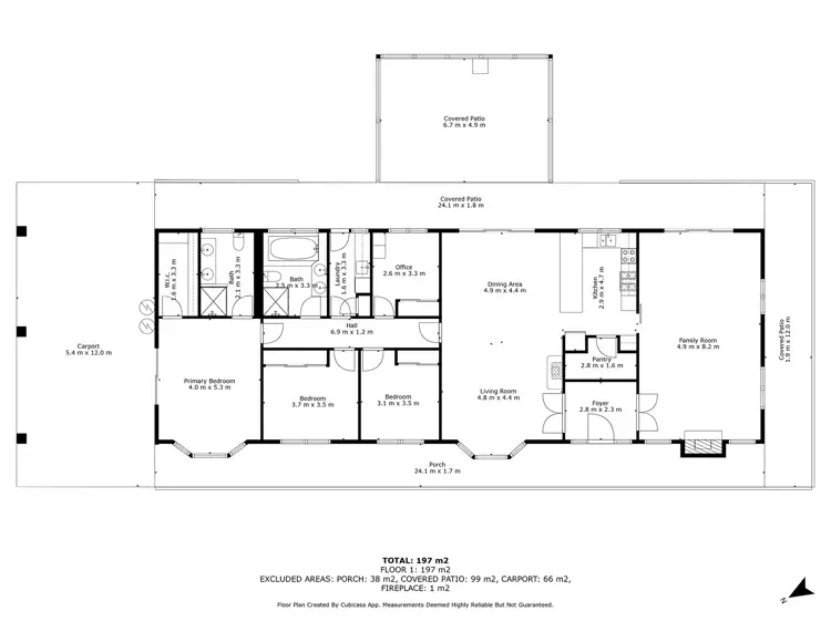 Floorplan of Homely house listing, 223A Cemetery Road, Briagolong VIC 3860