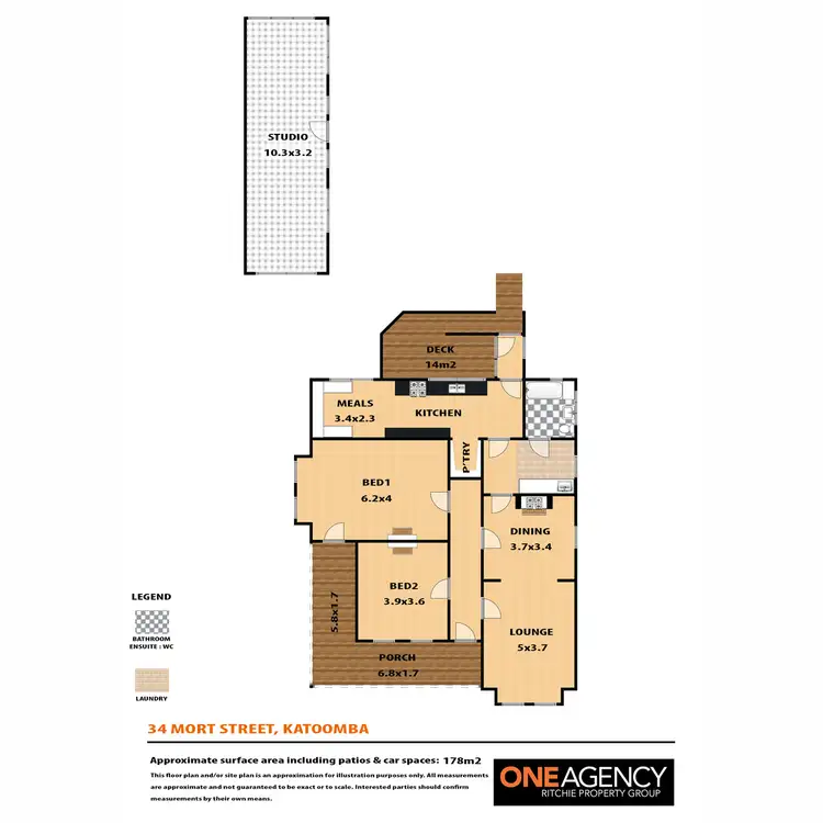 Floorplan of Homely house listing, 34 Mort Street, Katoomba NSW 2780