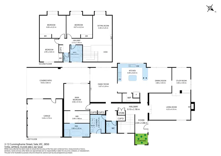 Floorplan of Homely house listing, 2-12 Cunninghame Street, Sale VIC 3850