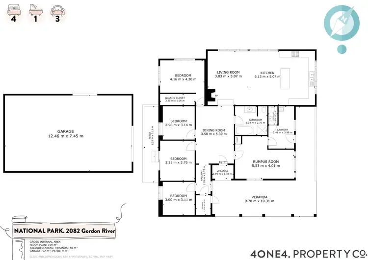 Floorplan of Homely house listing, 2082 Gordon River Road, National Park TAS 7140