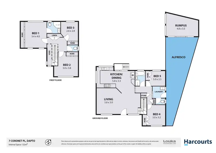 Floorplan of Homely house listing, 7 Coronet Place, Dapto NSW 2530