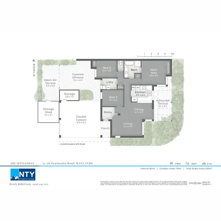 Floorplan of Homely villa listing, 21/28 Peninsula Road, Maylands WA 6051