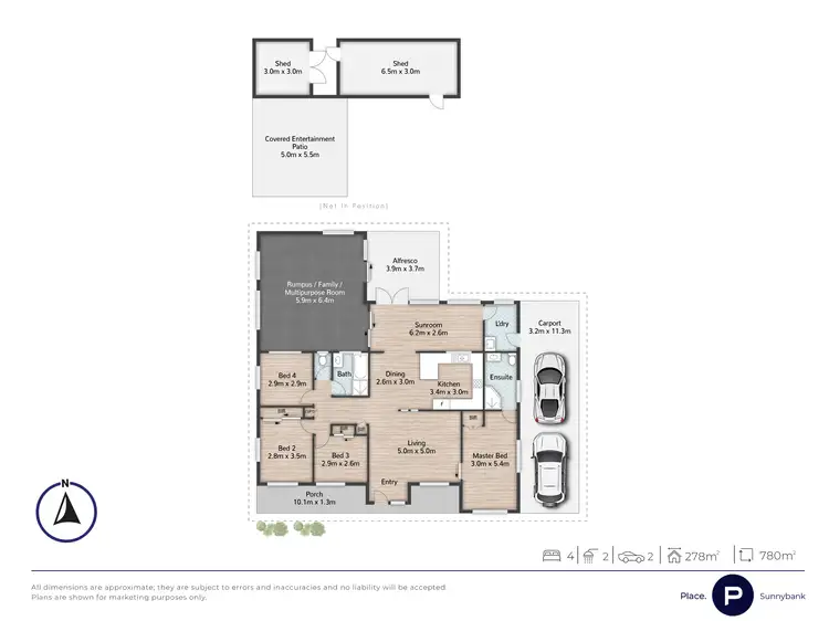 Floorplan of Homely house listing, 20 Mayfair Drive, Browns Plains QLD 4118