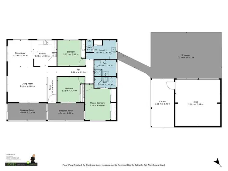 Floorplan of Homely house listing, 4 Poppel Street, Kin Kora QLD 4680