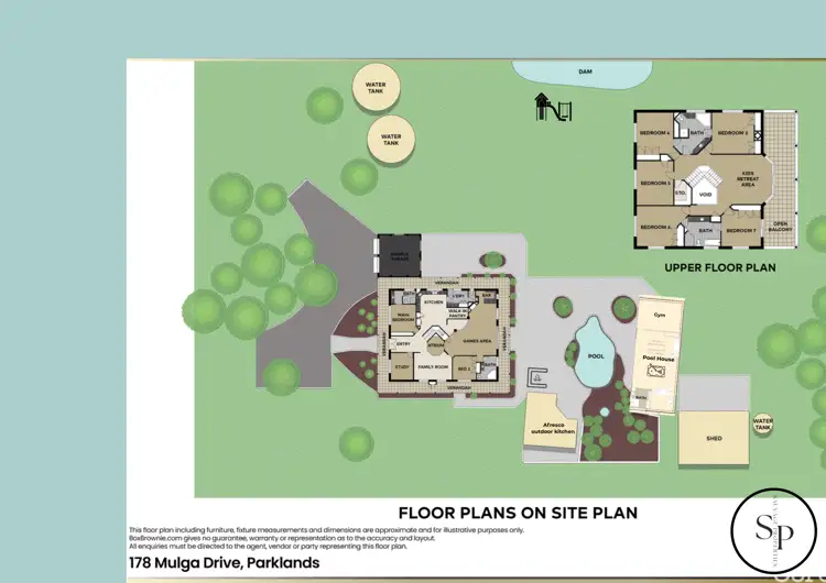 Floorplan of Homely house listing, 178 Mulga Drive, Parklands WA 6180